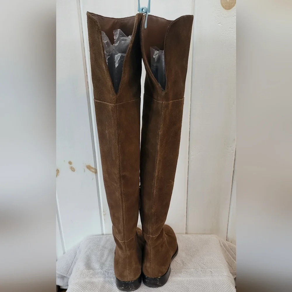 J Crew Over The Knee Micro Suede Boot